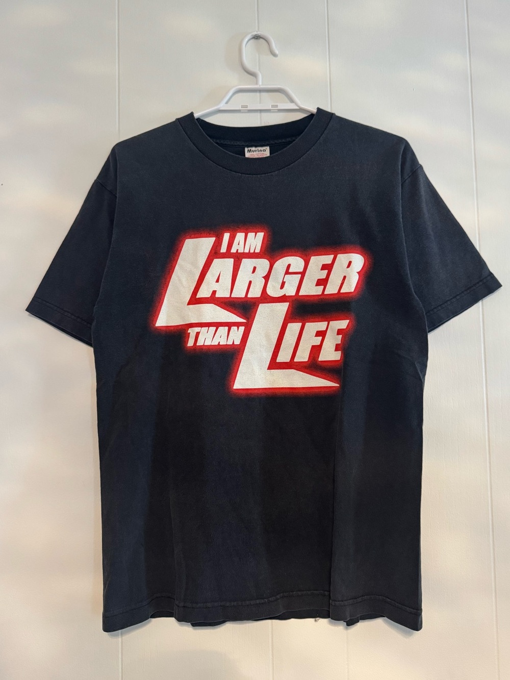 Vintage Chris Jericho T-Shirt / I Am Larger Than Life / WWE / 2002 / Medium